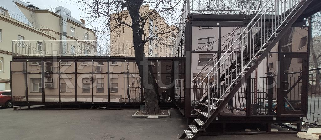 Изготовление и монтаж фасадного остекления модульных зданий